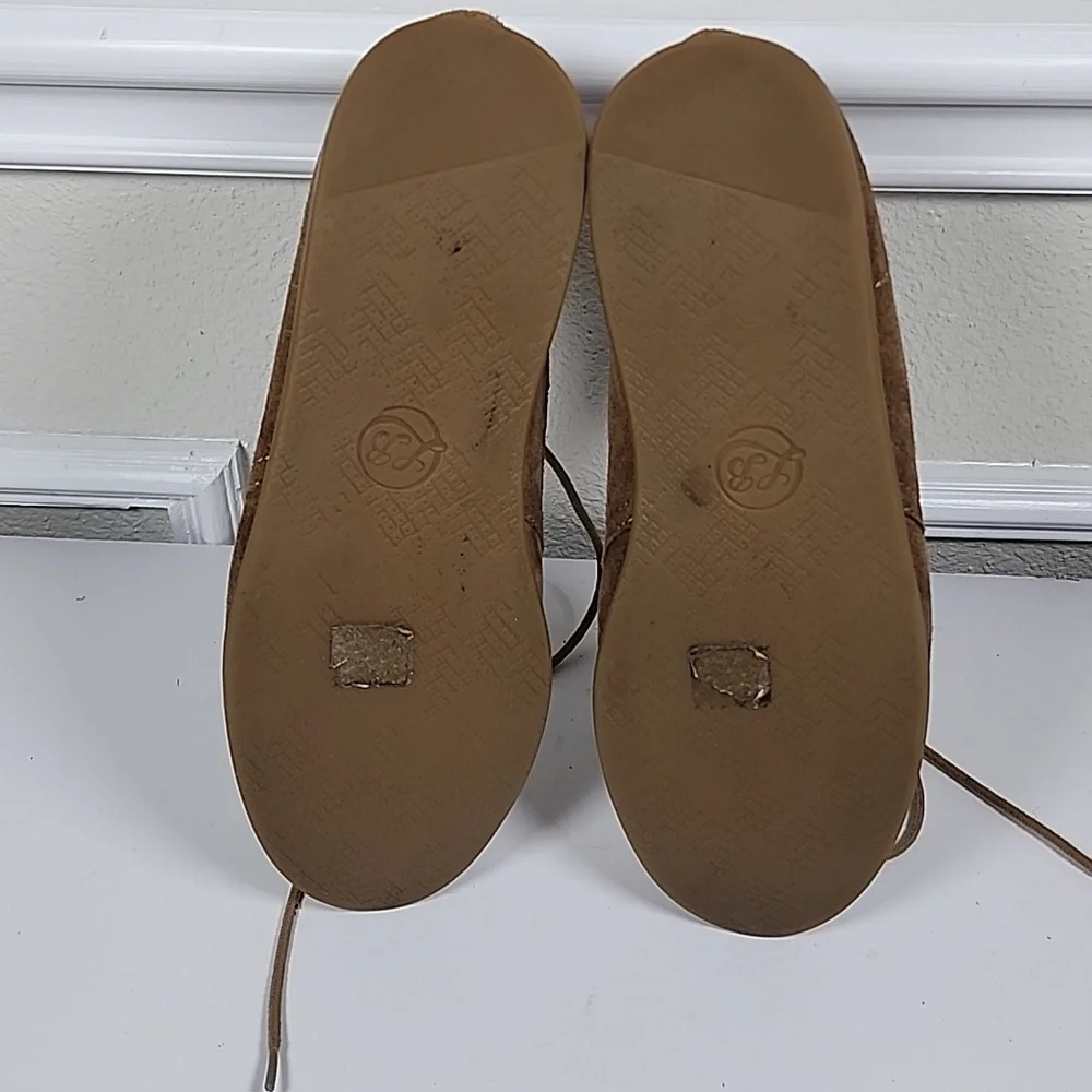 Lucky Brand Women Brown Tan Master Chukka Size 9.5 M